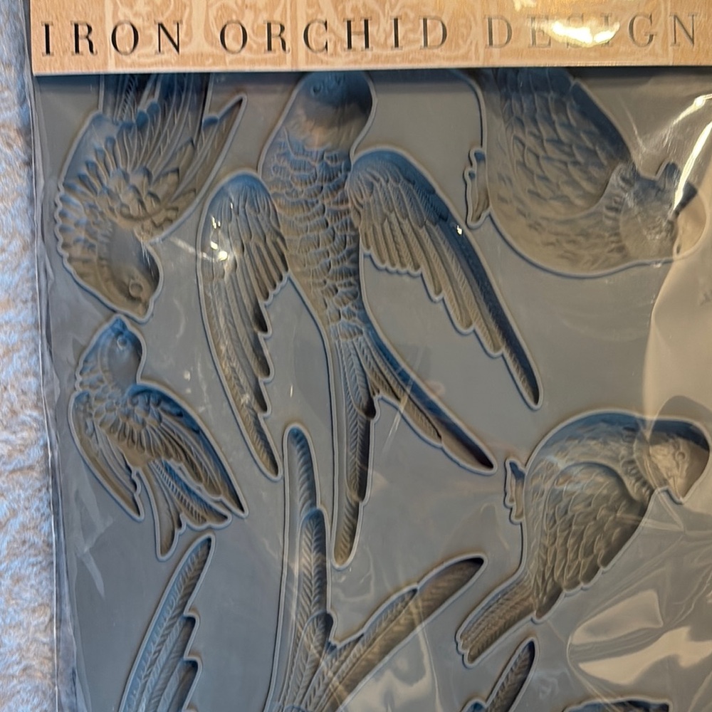 IOD Birdsong mould NIP